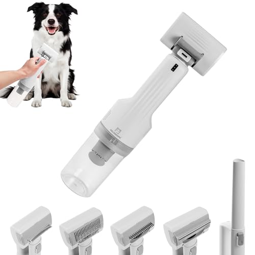 DELOMENPA Deshedding Brush with Vacuum