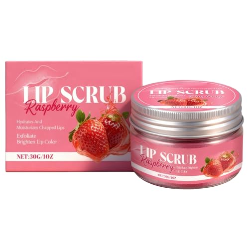 Exfoliante Labial,30g Hidratante Nutritivo,Exfoliante Labial Hidratante Y Aromático | Para Rutina Diaria Preparación Pre-Maquillaje Mantenimiento Semanal Mañana Noche Tras Sol