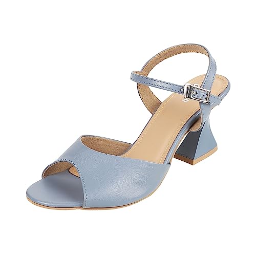 Image of Mochi Women Chunky Heel Sandal