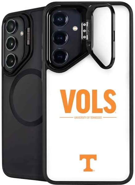 Skinit Kickstand Phone Case Compatible with Galaxy S25 Plus - Officially Licensed University of Tennessee-Knoxville T Logo on Orange Design