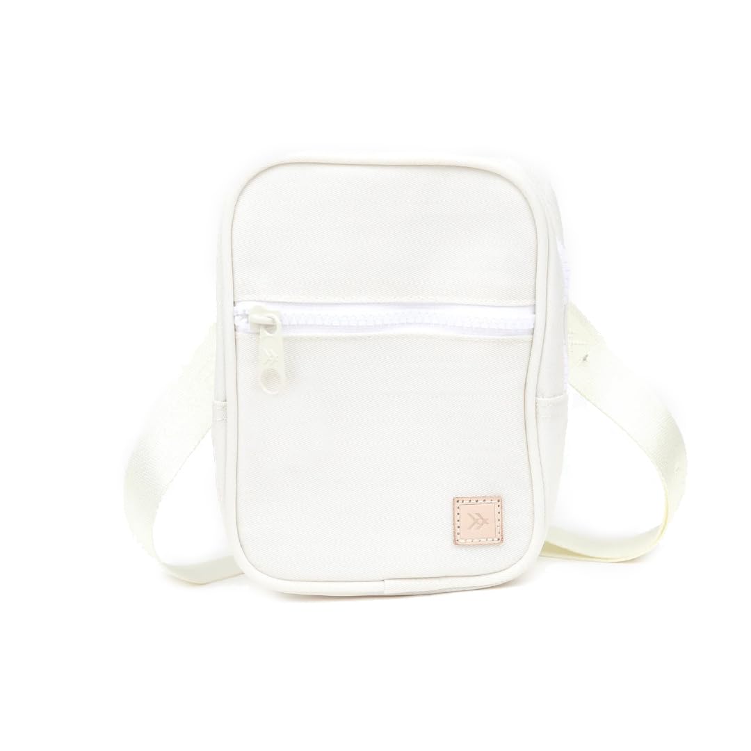 Thread Wallets Small Crossbody Bags for Women & Men, Stylish Sling, Chest Bag for Everyday Use (Off White)