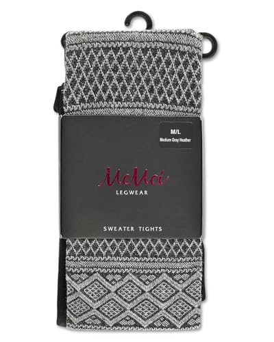Image of MeMoi Paisley Pop Cotton Blend Sweater Tights