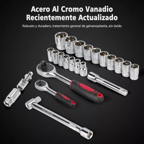 La Mejor Selección de Kit de llaves y dados de esta semana. 24 La Mejor Selección de Kit de llaves y dados de esta semana. 14