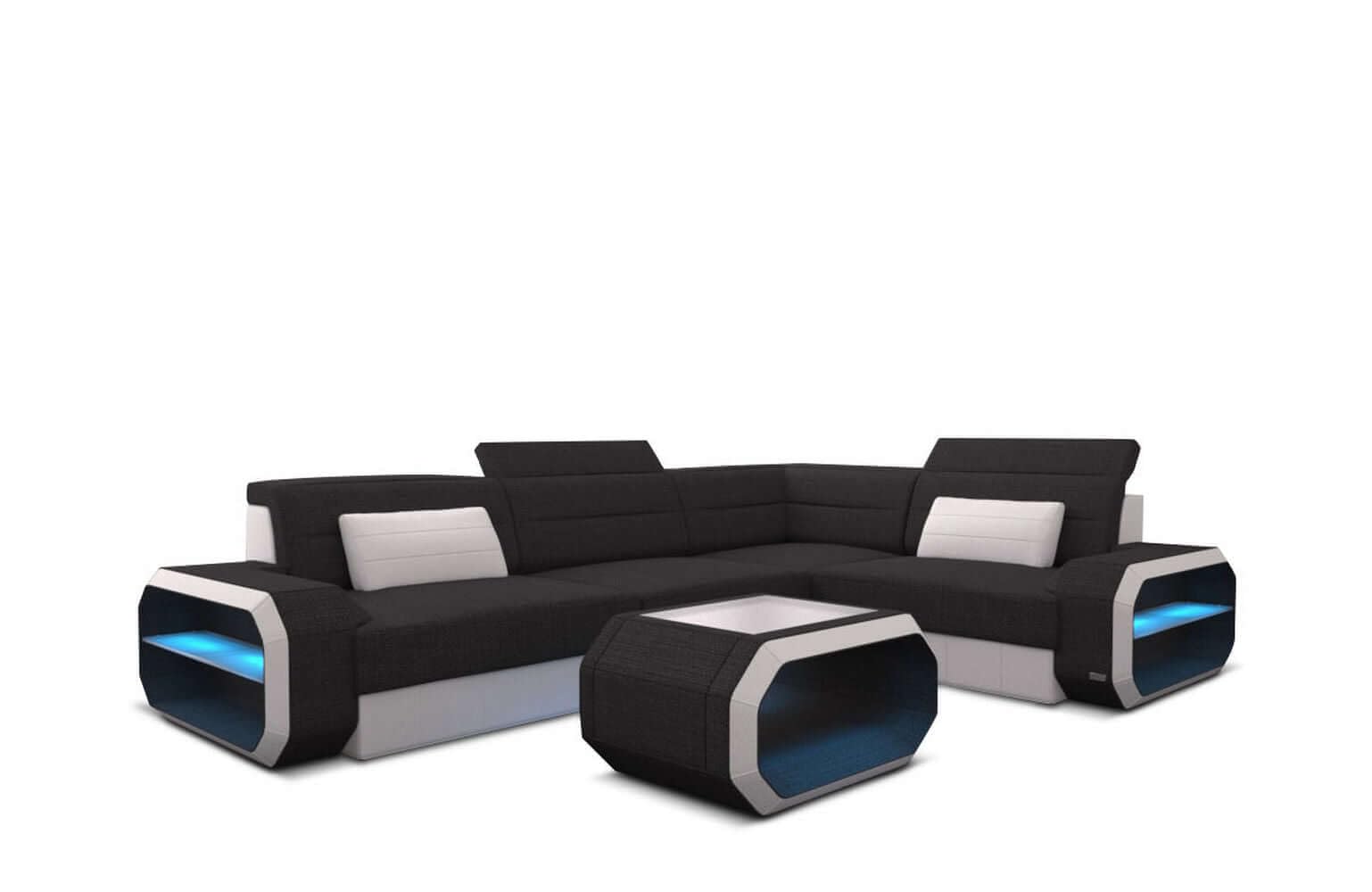 Ecksofa Verona L-Form aus Stoff