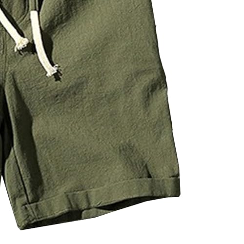 Short clásico para hombre con bolsillos y tiro plisado miniatura 3