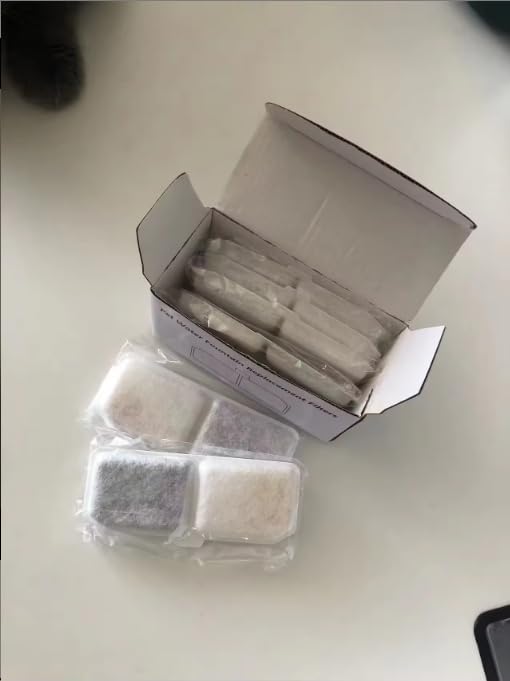 Pet Water Fountain Super Silent Pet Water Fountain Filter - Pack of 6 (Filter., 3L)