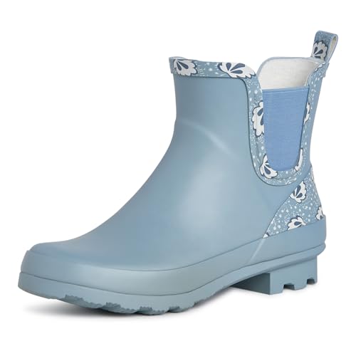 Image of Laura Ashley Women's Waterproof Mid Cut Rain Boots