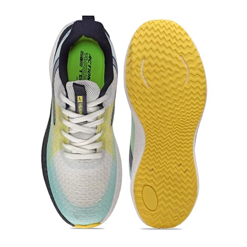 Image of Action | Athleo | TURBO-1301 | Men's | Lace-Up | Running | Shoes | Trendy | Lightweight | Comfortable | Durable | Sports | Shoes