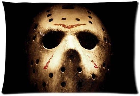 Yummy Bears Friday The 13th Pillow case Two Sides Pattern Printed Custom Queen Size 2030 Zippered PillowCase