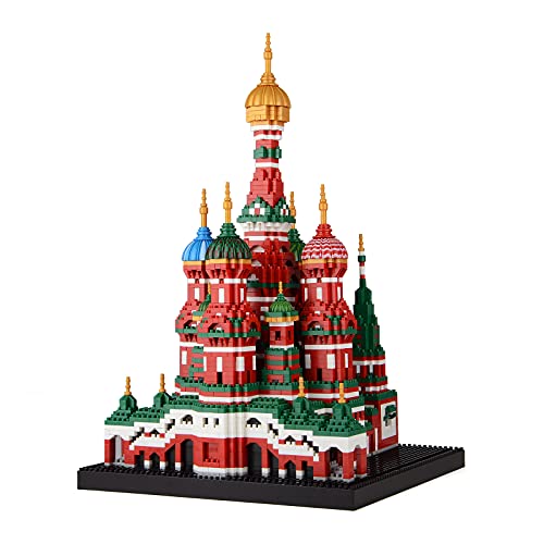 LULUFUN Juego de Bloques de construcción Catedral de San Basilio Juego de construcción de...