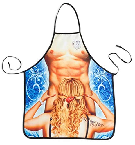 WOO LANDO Grillschürze für Männer - 73x57 cm - lustige Geschenkidee zum Grillen (BLOWJOB) Cover
