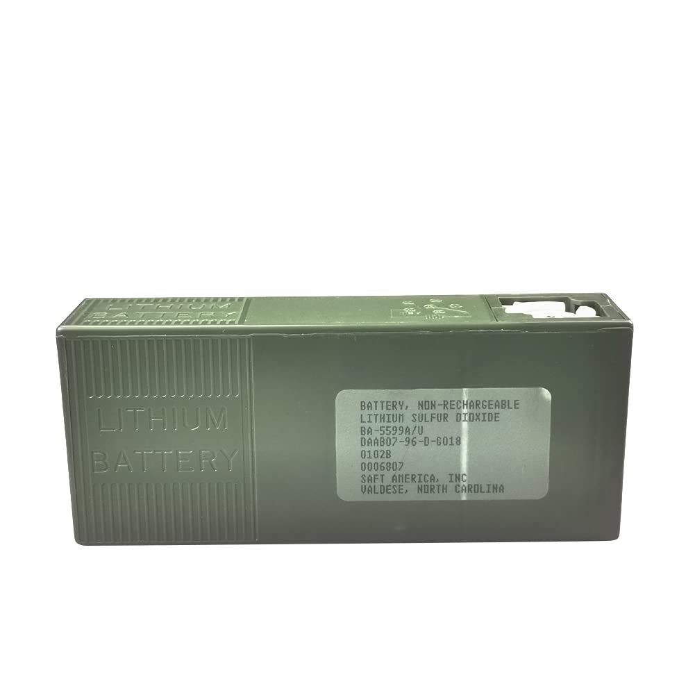Nuevo BA-5599A/U para Batería De Radio HF Bidireccional SAFT 9V Batería De Litio