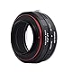 PHOLSY Objektivadapter mit Blendenring Kompatibel mit Sony A und Minolta AF Mount Objektiv auf Fuji X Mount Kameragehäuse Kompatibel mit Sony A auf Fuji X, Minolta AF auf Fuji X