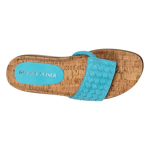 Image of Donald Pliner Women's Fifi Slide Sandals, Women's Summer Sandals, Women's Shoes, Comfortable Open-Toe Casual Flats