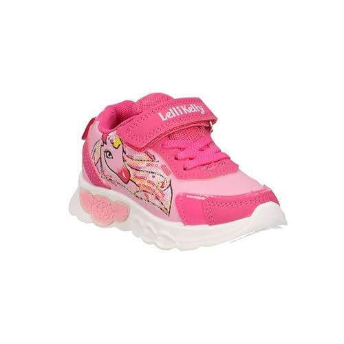 Lelli Kelly Sneaker da Ragazza Manuela LKAA4490 Fuxia (Rosa, Sistema