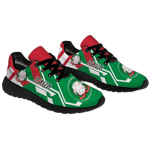 Italy Flag Shoes for Men Women Breathable Lightweight Tennis Running Shoes Walking Sneakers Gifts for Boyfriend Girlfriend4
