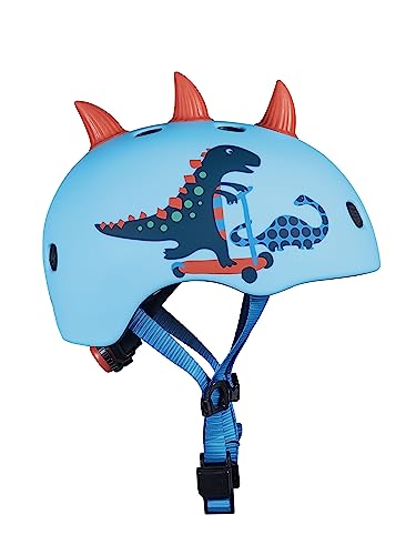 Casque dinosaure 3D Micro pour enfants de 2 à 5 ans avec lumière LED intégrée taille S