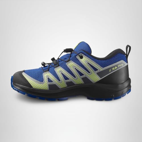 Salomon Junior XA PRO V8, Wasserdicht für Kinder, Nautical B/B, Vielseitige Wanderschuhe für Komfort, Ideal für Wanderschuhe & Trailrunning für Outdoor-Abenteuer 39