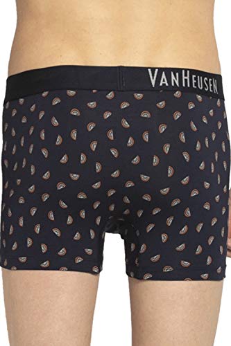 Image of Van Heusen Men's Cotton Trunk - Pack of 1 | Contoured pouch for support | Antibacterial Briefs | Sweat Absorbant | Moistue Wicking | Breathable Everyday Underwear | Long Lasting Color| Printed Colors | Style 10047