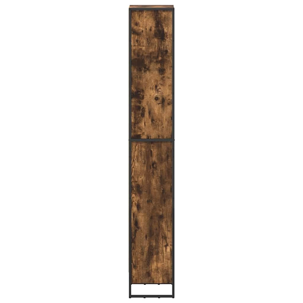 Générique Bibliotheque Bois Ingenierie 40x30x189,5 cm Chene Fume