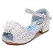 AIYIMEI Mädchen Prinzessin Schuhe Kinder Sandalen Partei Glitzer Kristall Schuhe Mädchen Kostüm Zubehör Ballerina Karneval Verkleidung Party Aufführung Fasching Tanzball EU23-37