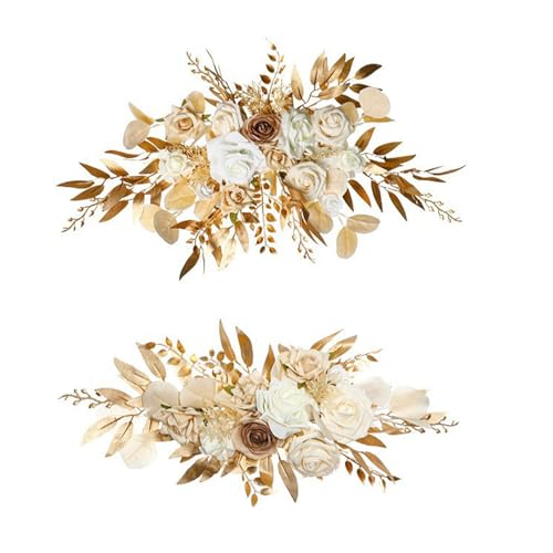 Fleur en soie recyclable sur structure florale pour réceptions sans stress - 5