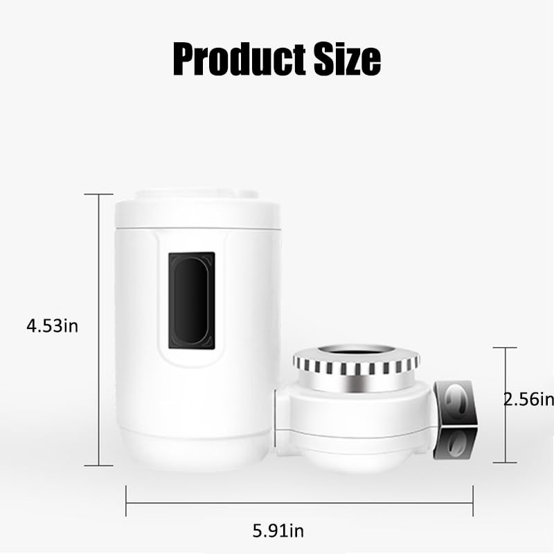 Sink Faucet Water Filter Ceramic Composite Filter Element Reduces Lead, Chlorine and Bad Taste,(1 Filter)