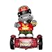 Odyssey Toys Hoverboard Heroes Hip Hop Hippo Remote Control Toy, LED Light-Up Hoverboard with Removable Character, Ages 5+