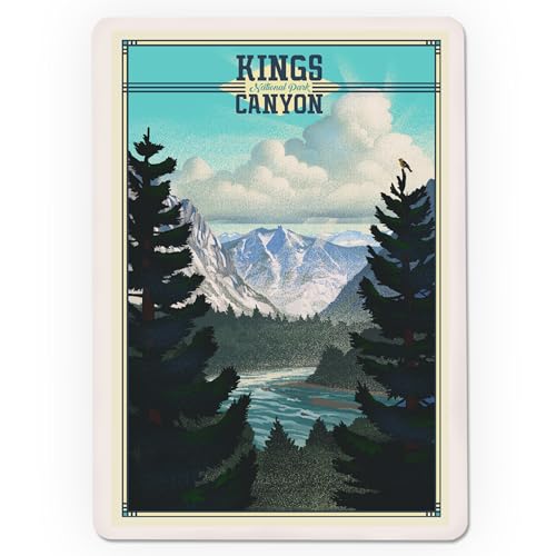 Baraja Kings Canyon National Park, 52 naipes tamaño póker miniatura 3