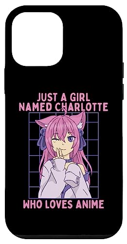 iPhone 12 mini Just A Girl Named Charlotte Who Loves Anime Personalized Case