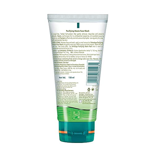 Image of Himalaya Gentle Baby Shampoo (200ml) & Himalaya Herbals Purifying Neem Face Wash, 150ml