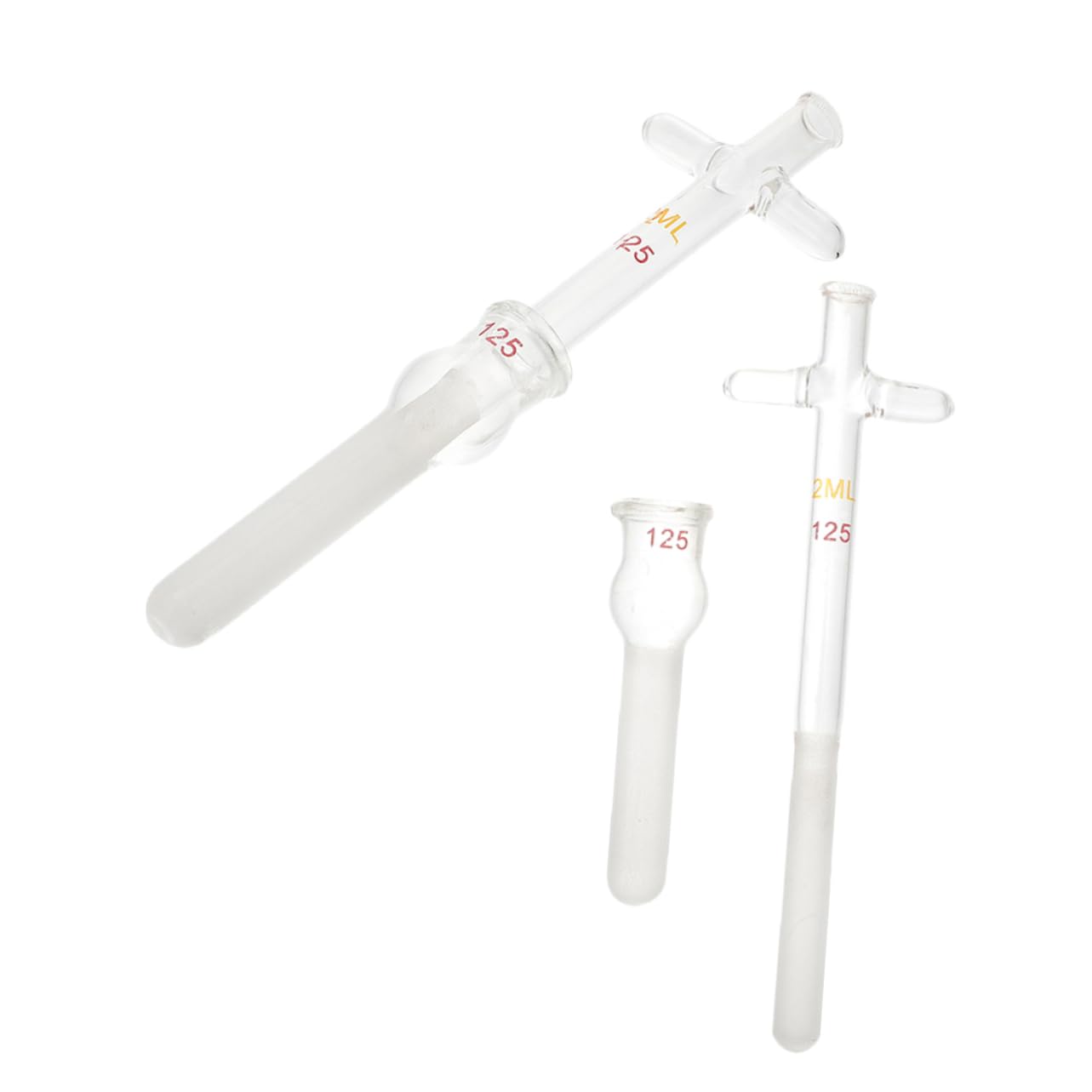 Cabilock 4 Sätze Gewebeschleifer Schleifen Experiment Homogenisator Stößel Gewebezerkleinerer Aus Glas Zubehör Für Laborgläser Glaswaren Ausprobieren Transparent 2 Stück * 4