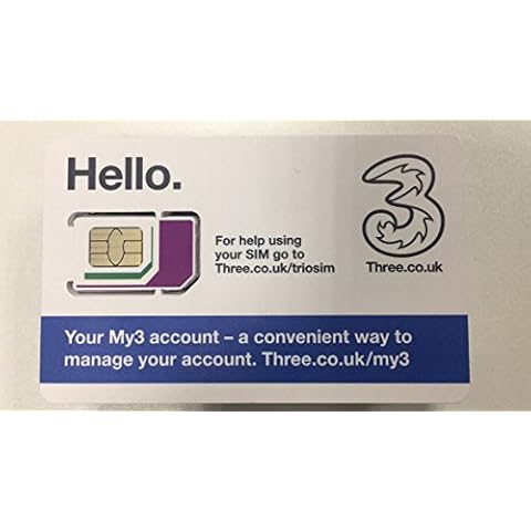 Three Mobile Sim Card Pay As You Go Cover