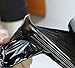 BOMEI PACK 6 Pack Industrial Black Mini Stretch Wrap Roll with Handle, 5
