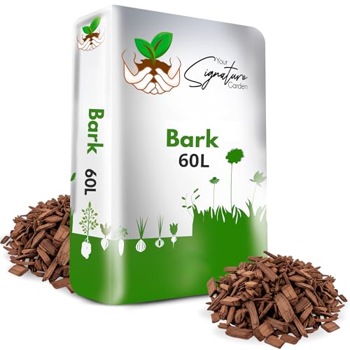 Your Signature Garden Decorative Gardens And Landscape Bark | Wood Chip Bark Chippings Bulk 60L, 75L, 100L Bags Available (60L)