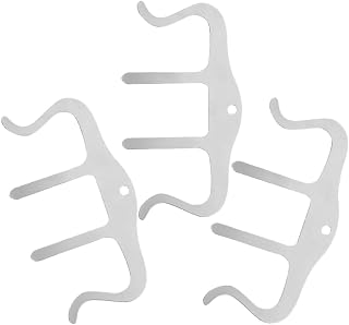 3pcs Metal Music Page Clip for Sheet Music, Silver Iron