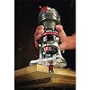 PORTER-CABLE Porter Cable Router, Variable Speed, 1/4-Inch Laminate Trimmer, 5.6-Amp (PCE6435)