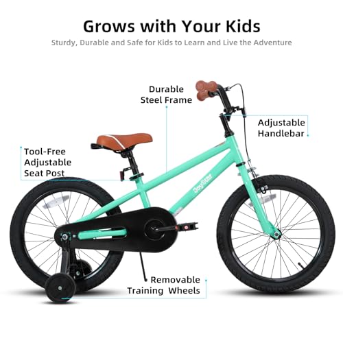 Image of JOYSTAR Kids Bike for Ages 2-12 Years Old Boys Girls, 12-20 Inch BMX Style Kid's Bikes with Training Wheels, Children Bicycle for Kids and Toddler, Multiple Colors