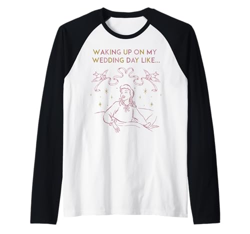 T-shirt raglan Cendrillon Disney confort pour coiffure mariage