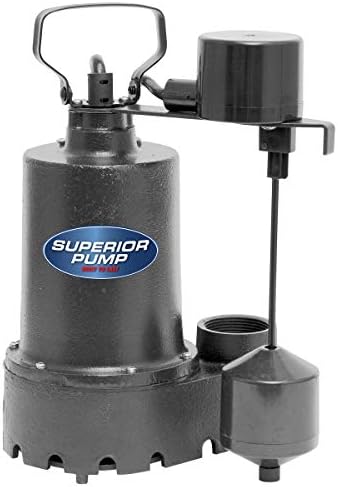 3 HP Cast Iron Submersible Sump Pump 