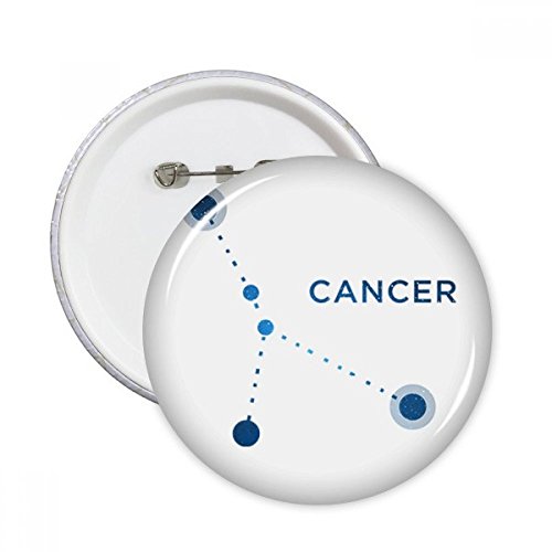 Badge Cancer Constellation Zodiaque pour Customiser vos Vêtements - Solution Mode XL 5pcs