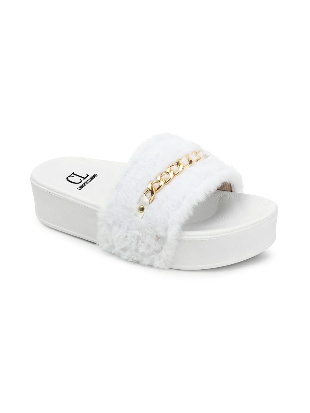 Carlton London Women Sandal Colour- White, Size-UK-8 (B0DBDWRXKY) Amazon Price History, Amazon Price Tracker
