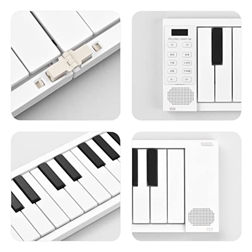 TSTS Piano électrique Pliable Piano De Clavier Électronique Pliable 88 K-eys Piano Piano Piano Portable Piano Numérique… - Les Beatles, Paul McCartney, John Lennon, RIngo Starr, George Harrison TSTS Piano électrique Pliable Piano De Clavier Électronique Pliable 88 K-eys Piano Piano Piano Portable Piano Numérique… – Image 5
