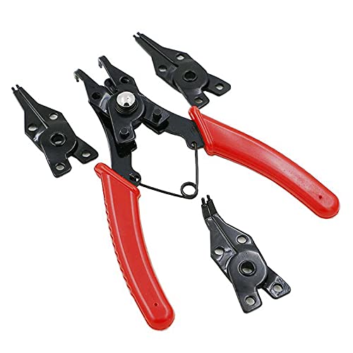 Qiguch66 4 In 1 Multifunctional Retaining Clip Snap Ring Circlip Plier Automotive Repair cover