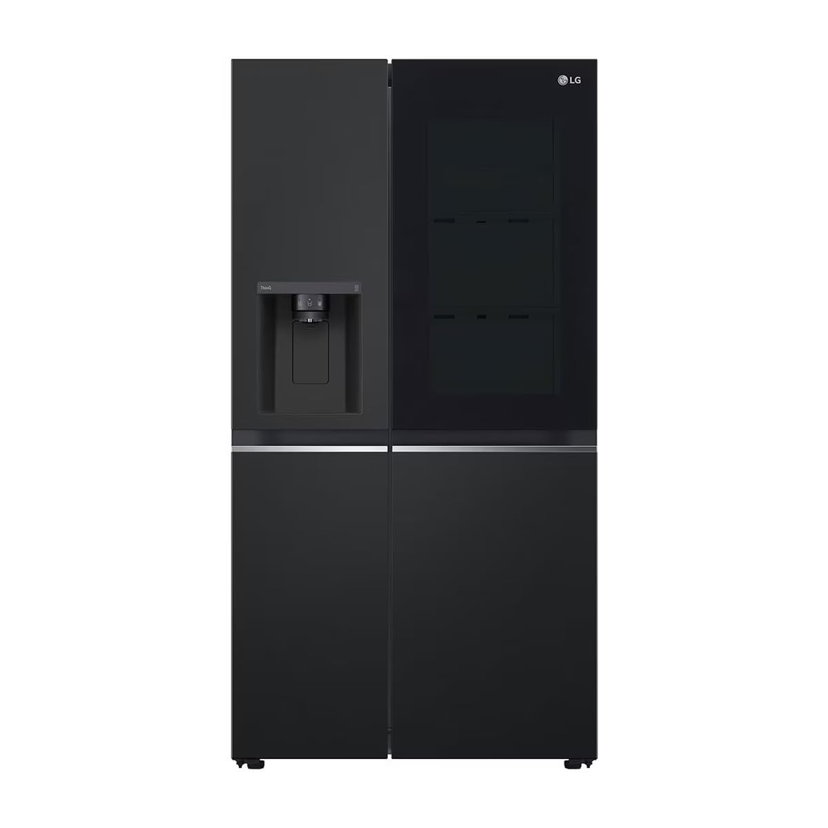 LG GSGV81EPLL Side-by-Side-Kühlschrank, 635 L, Instaview, Total No Frost, Smart Inverter Kompressor, WLAN