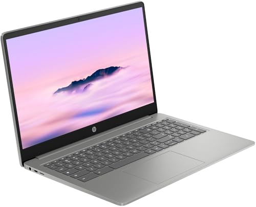 Image of HP Chromebook Plus 15 Laptop(15.6 inch FHD Anti-glare, Intel Core i3-N305, 8GB DDR5 RAM, 128GB UFS + 128GB SD Card)for Business & Students, Wi-Fi6, 1080p Webcam, 13-Hour Battery Life, Chrome OS (Renewed)