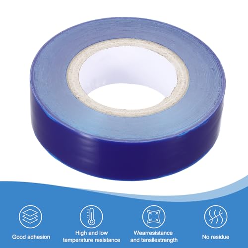 Image of PATIKIL Removable Protective Film Tape, 1.6 Inch x 656 ft PE Surface Protective Scratch Film Tape Roll for Furniture Electrical Appliances Plastic Hardware High Stickiness, Blue
