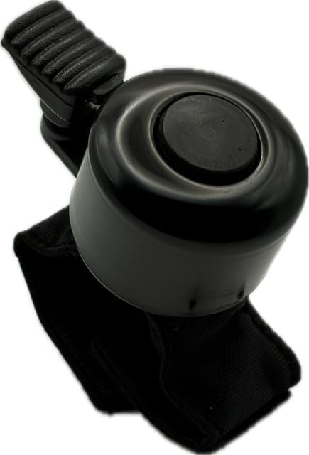 Finger Bell for Skateboarding, Rollerblading, Running, Walking on Busy Trails and Sidewalks. Wearable Safety Alert Bell for Outdoor Sports