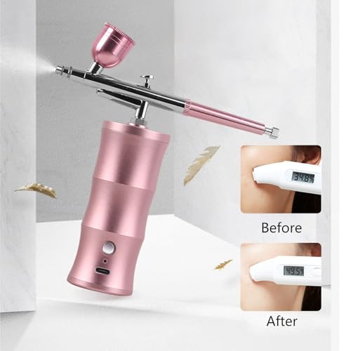 Compresseur sans fil avec kit aérographe double action rechargeable - 6