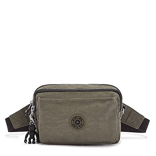 Image of Kipling Women's Abanu Medium Crossbody Bag, Lightweight, Adjustable Nylon Waist Pack with Multi-Compartment Zip Pockets